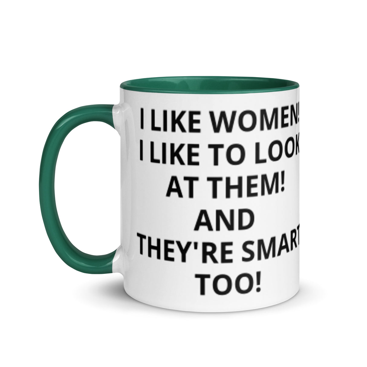 I LIKE WOMEN Mug with Color Inside