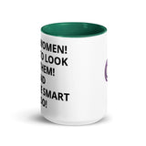 I LIKE WOMEN Mug with Color Inside