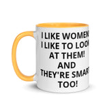 I LIKE WOMEN Mug with Color Inside