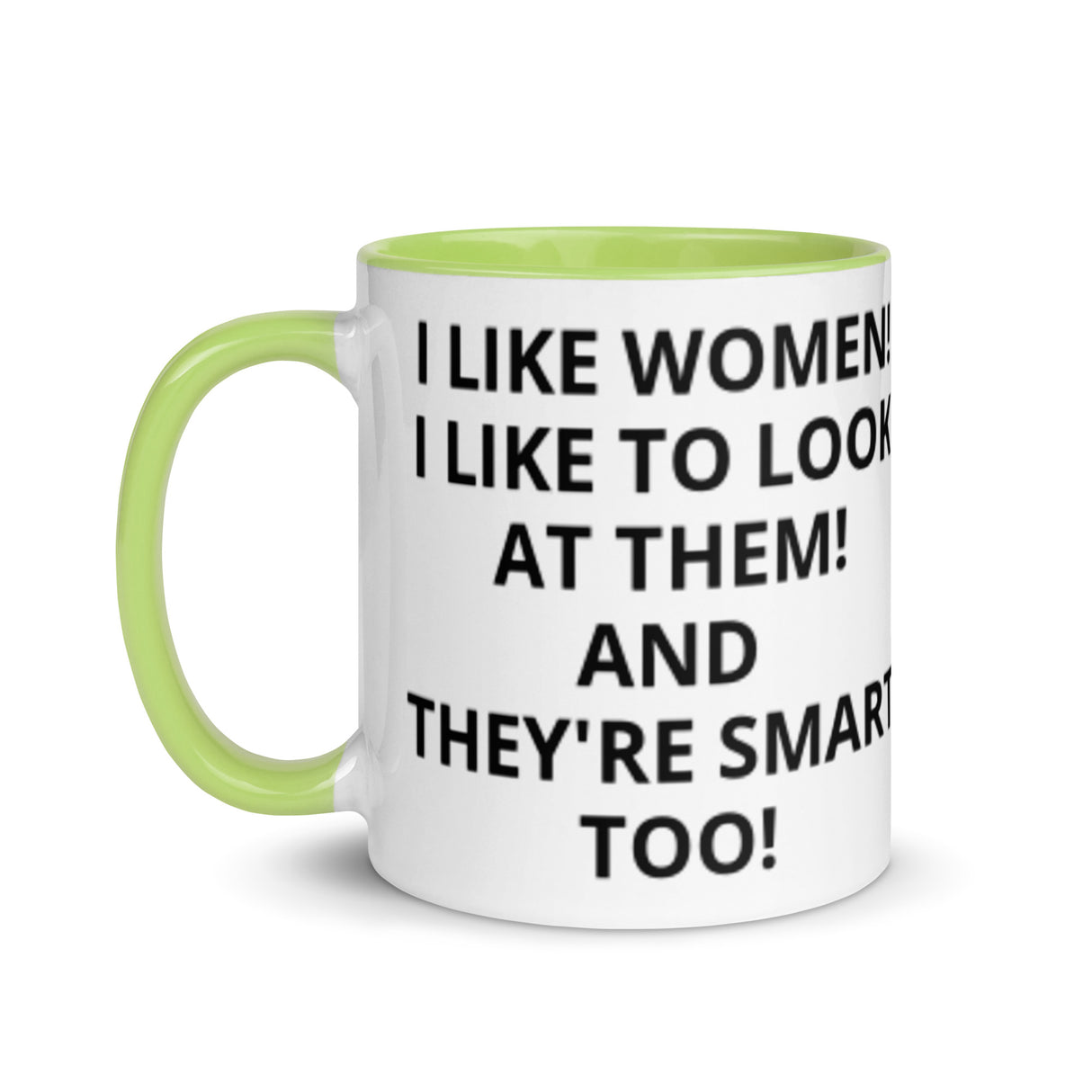 I LIKE WOMEN Mug with Color Inside