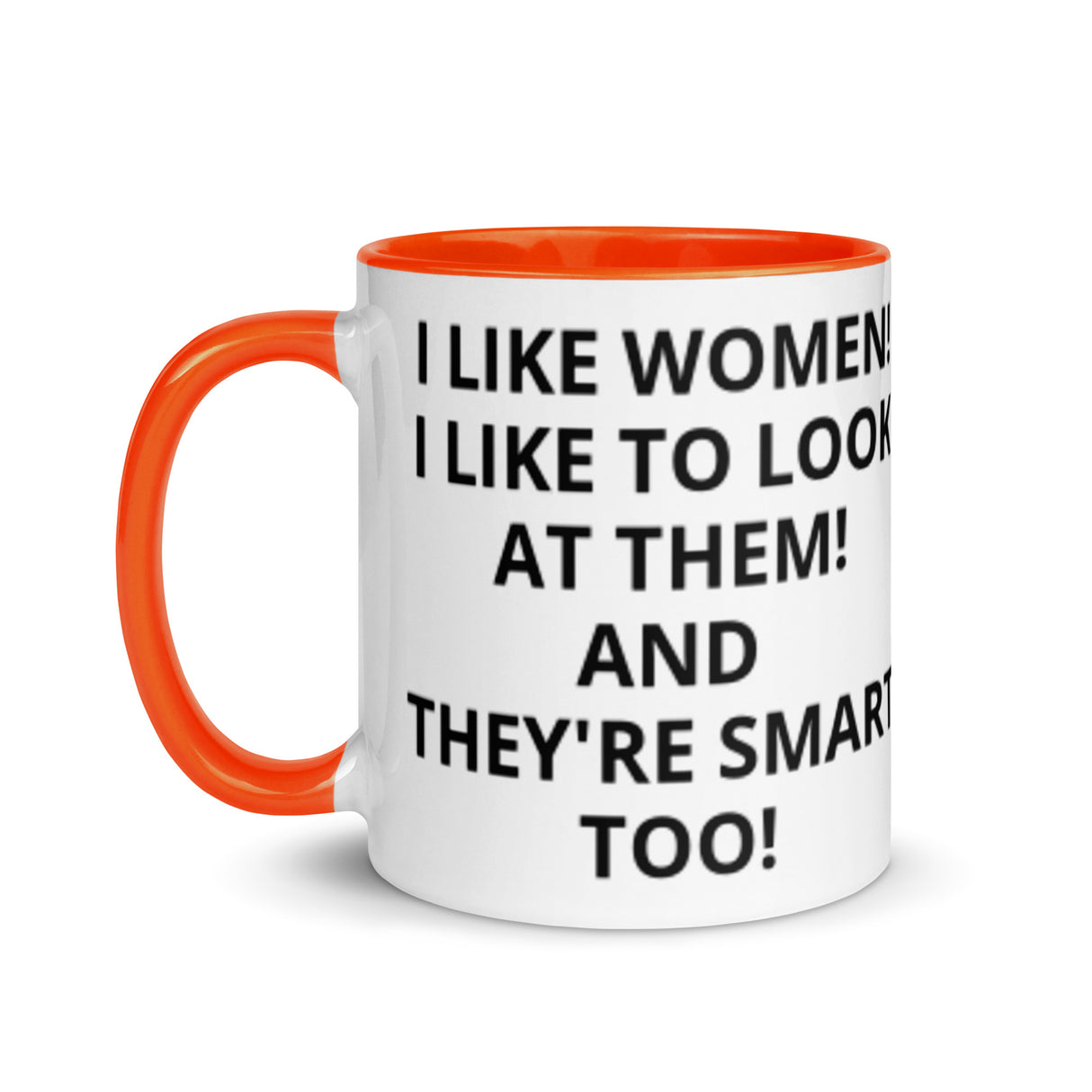 I LIKE WOMEN Mug with Color Inside