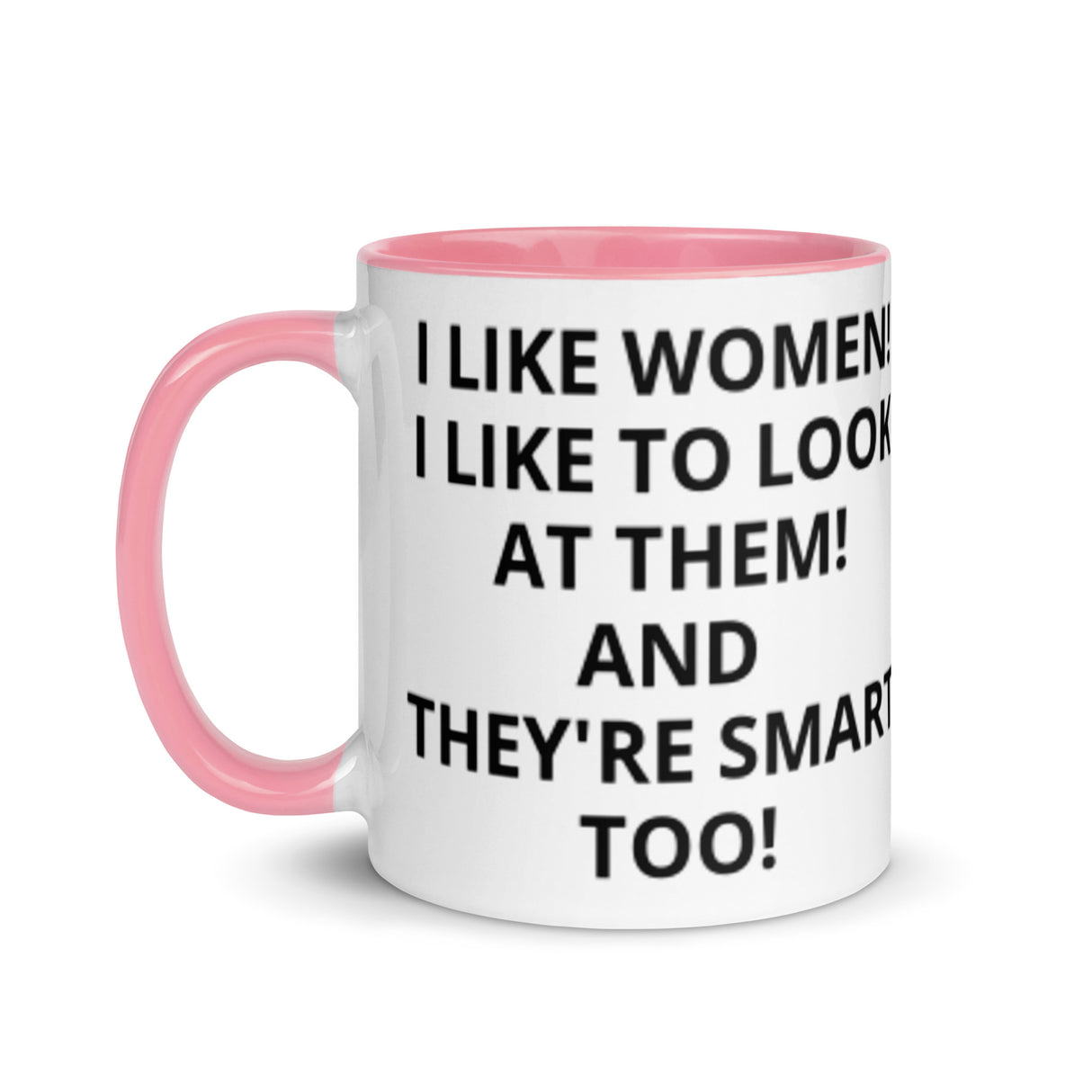 I LIKE WOMEN Mug with Color Inside