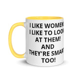 I LIKE WOMEN Mug with Color Inside