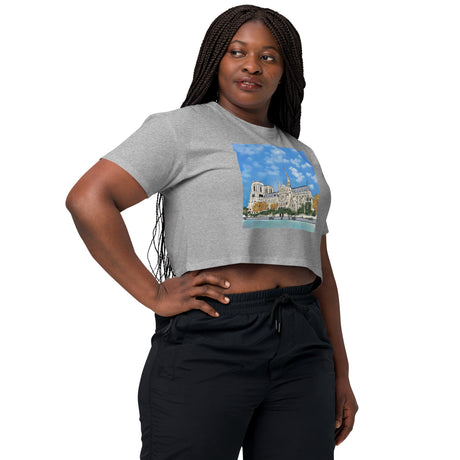 NOTRE DAME WOMEN'S CROP TOP