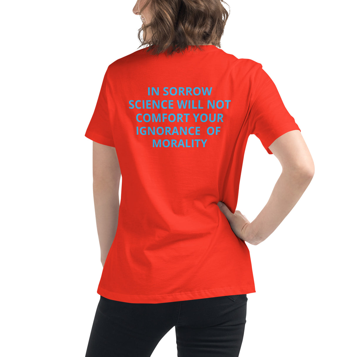 SCIENCE AND SORROW Women's Relaxed T-Shirt