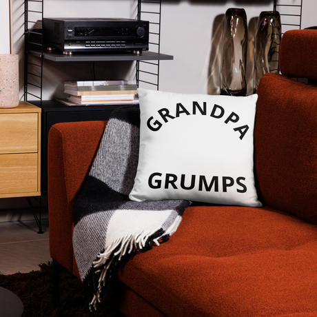 Grandpa Grumps Pillow Case