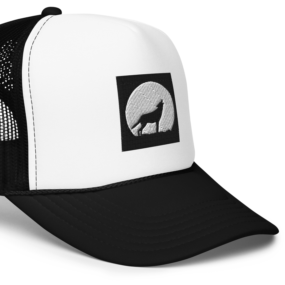 Wolf Howl Foam Trucker Hat