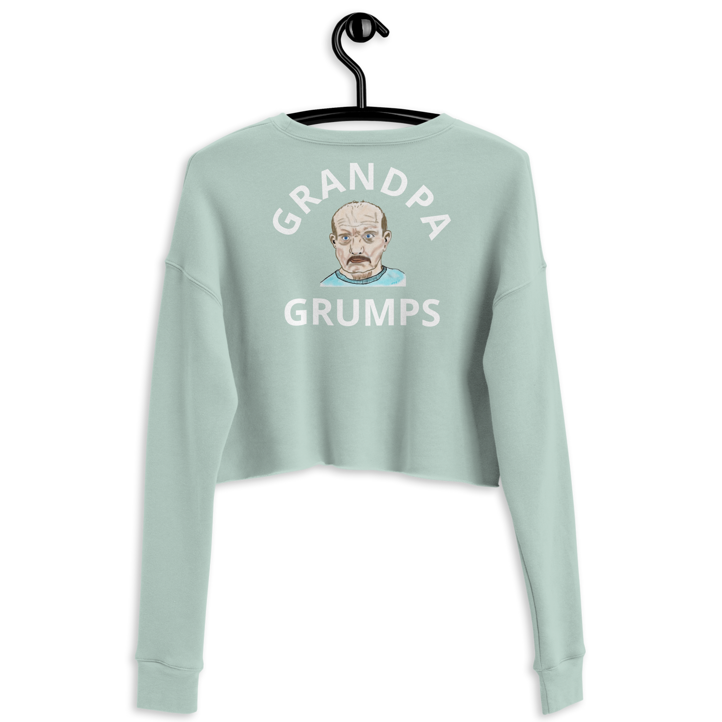 Grandpa Grumps Croptop Sweatshirt